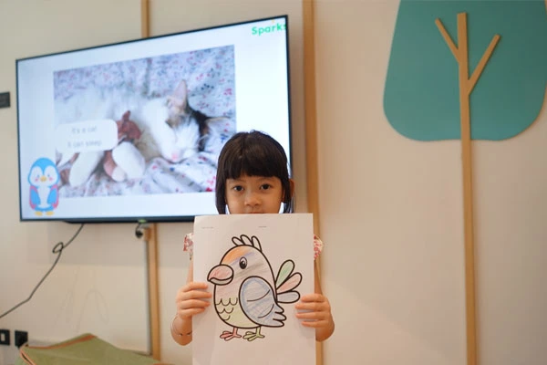 pembelajaran anak yang seru sparks english les bahasa inggris