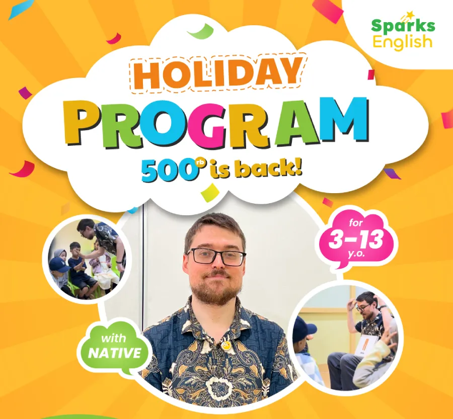 Sparks English Holiday Program Hero Banner