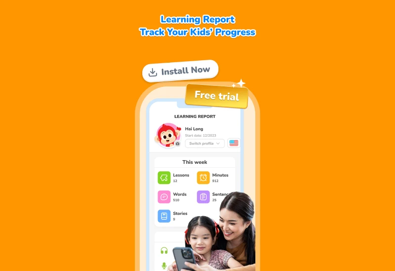 aplikasi bahasa inggris anak monkey junior