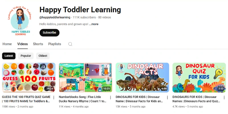 Happy Toddler Learning