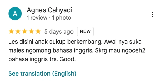 review sparks english