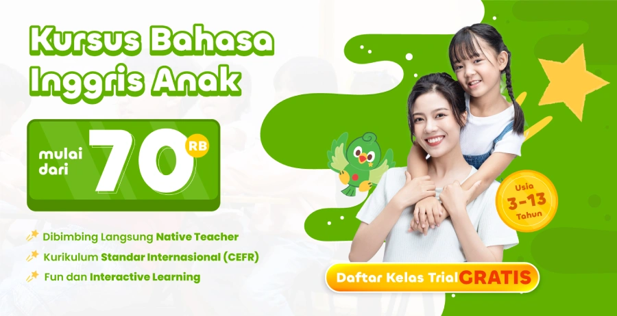 Banner sparks english for parents