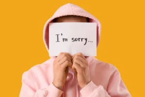 apologize artinya