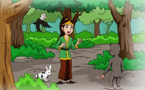 cerita rakyat bahasa inggris singkat lutung