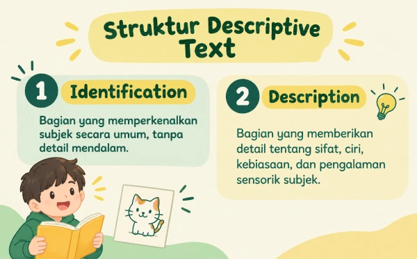 struktur descriptive text 