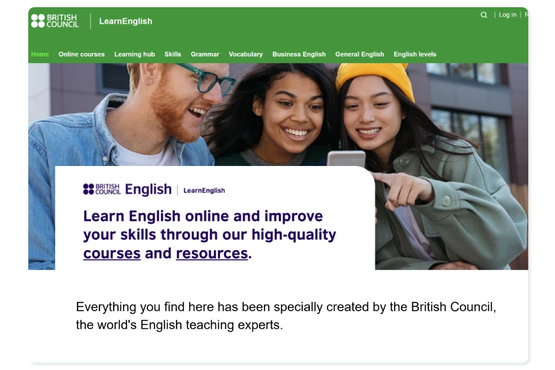 Website British Council