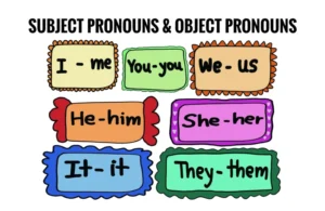 personal pronoun
