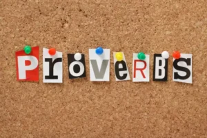 proverbs adalah