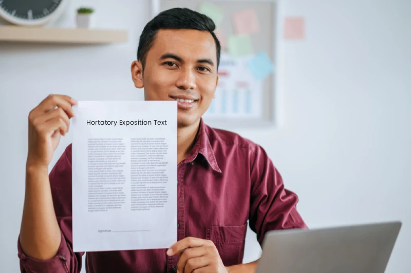 Hortatory Exposition Text