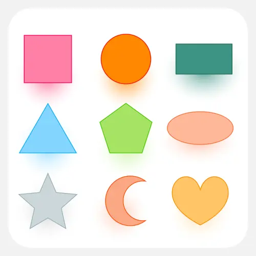 Gambar geometri sederhana