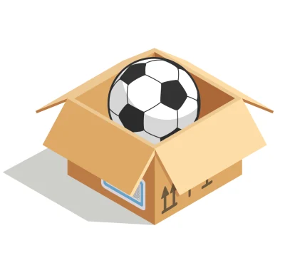 ball inside a box