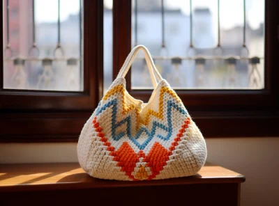 tas di atas meja