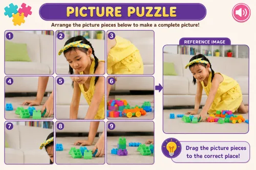 permainan kognitif anak picture puzzle