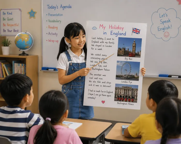 cerita liburan bahasa inggris