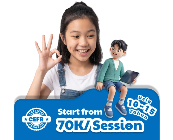 les inggris anak 10-15 tahuun sparks teen