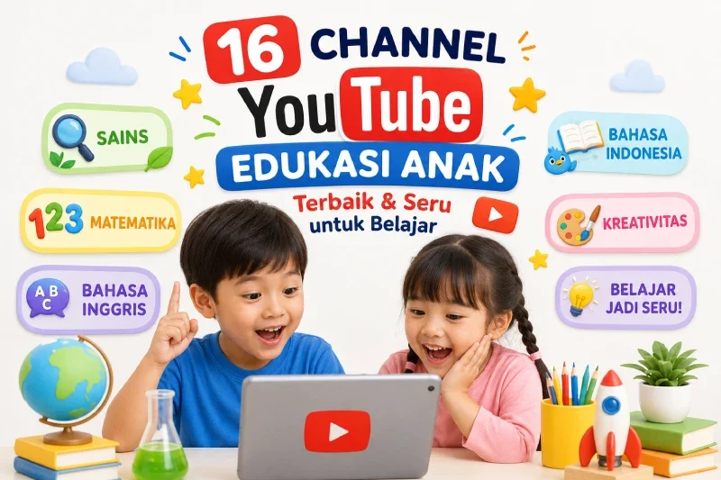 channel YouTube edukasi anak