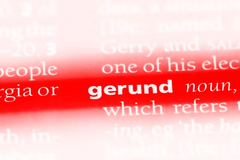 apa itu gerund phrase