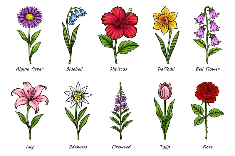 nama nama bunga dalam bahasa inggris (1)