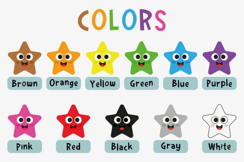 nama warna dalam bahasa inggris